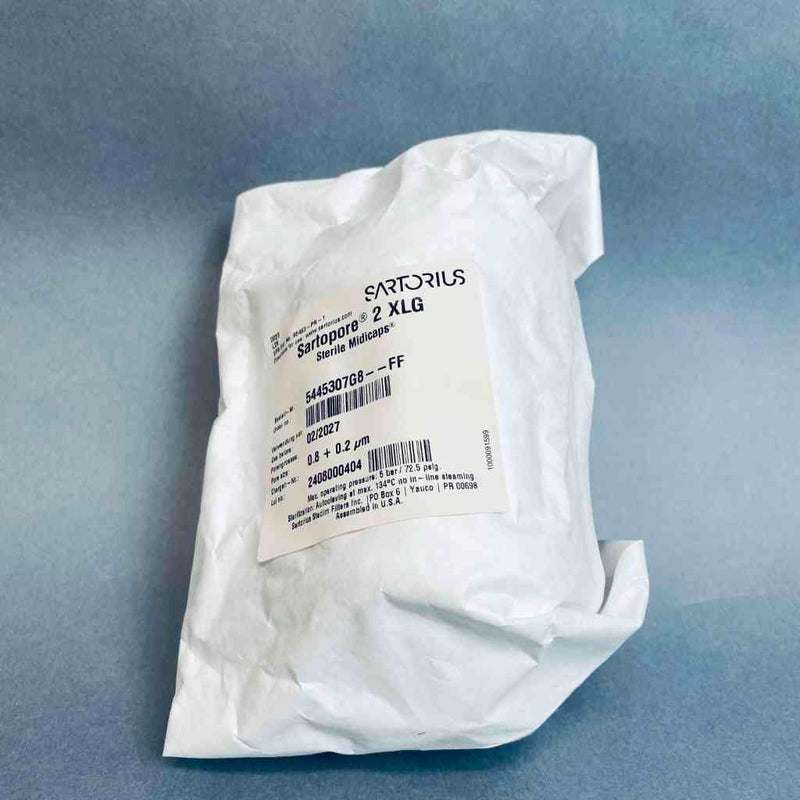 Sartorius Sartopore 2 XLG Midicaps Sterile Size 8 0.2 um Pore Pack of 4 Filters