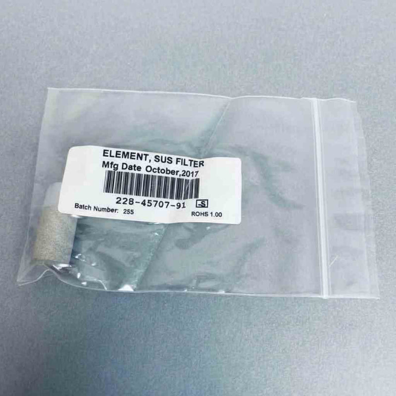 Shimadzu Suction Filter Stainless Steel Total of 3 Sealed Filters