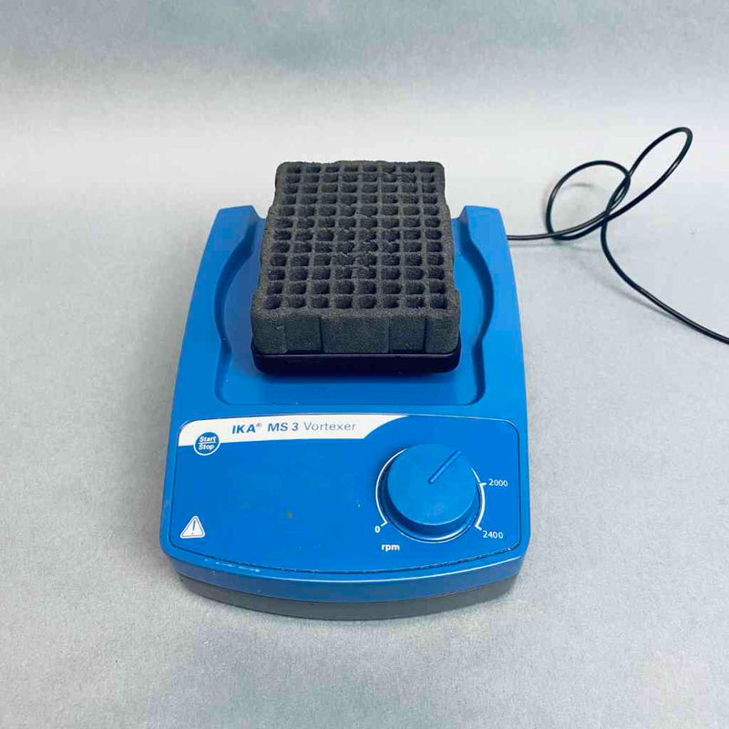 IKA MS3 Vortexer With 96 Well Microplate Mixer Attachment - MS 3 B Agilent