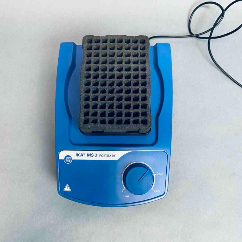 IKA MS3 Vortexer With 96 Well Microplate Mixer Attachment - MS 3 B Agilent