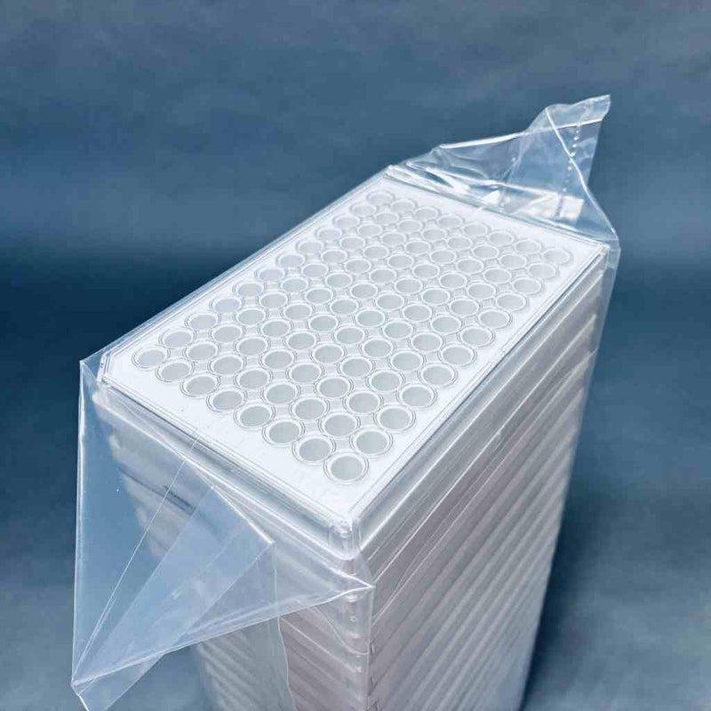 Corning Microplate with Lid 96 Well White Polystyrene Sterile Case of 100 Plates