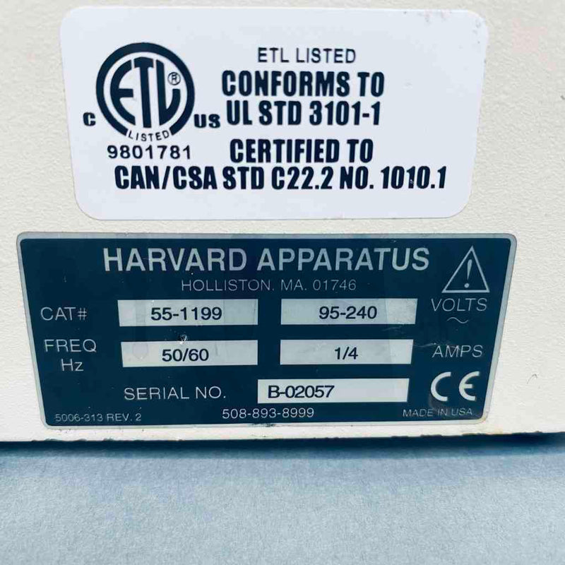 Harvard Apparatus Syringe Infusion Pump 11
