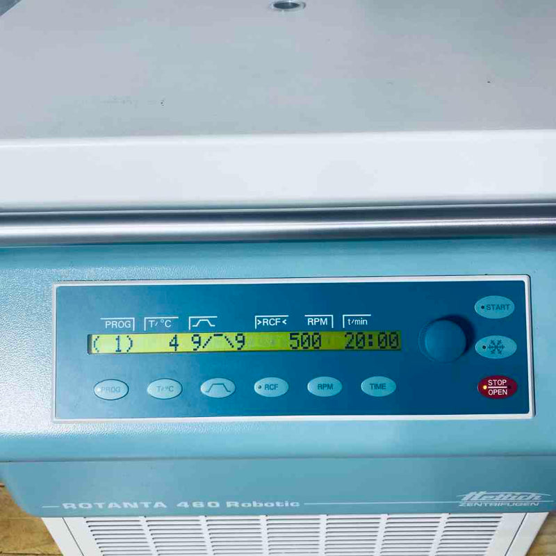 Hettich Rotanta 460 Robotic Centrifuge Refrigerated with 4 Place Swing-out Rotor
