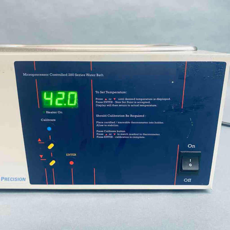 Thermo Scientific 2825 Precision Water Bath Microprocessor Controlled 280 Series 1.5 L