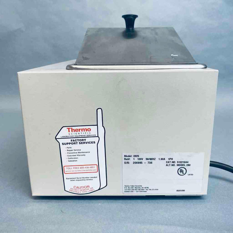 Thermo Scientific 2825 Precision Water Bath Microprocessor Controlled 280 Series 1.5 L