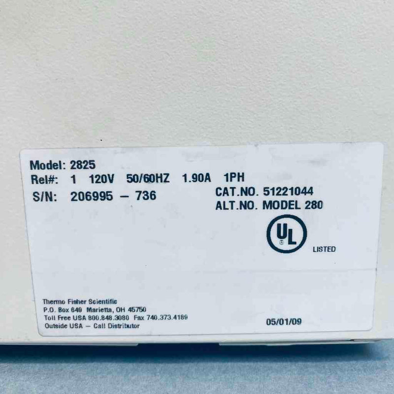 Thermo Scientific 2825 Precision Water Bath Microprocessor Controlled 280 Series 1.5 L