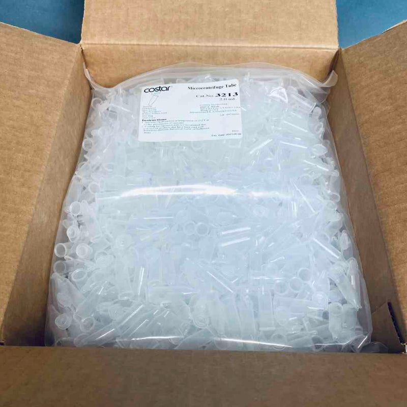 Corning Costar Microcentrifuge Tube 2 ml Case of 1000 Tubes