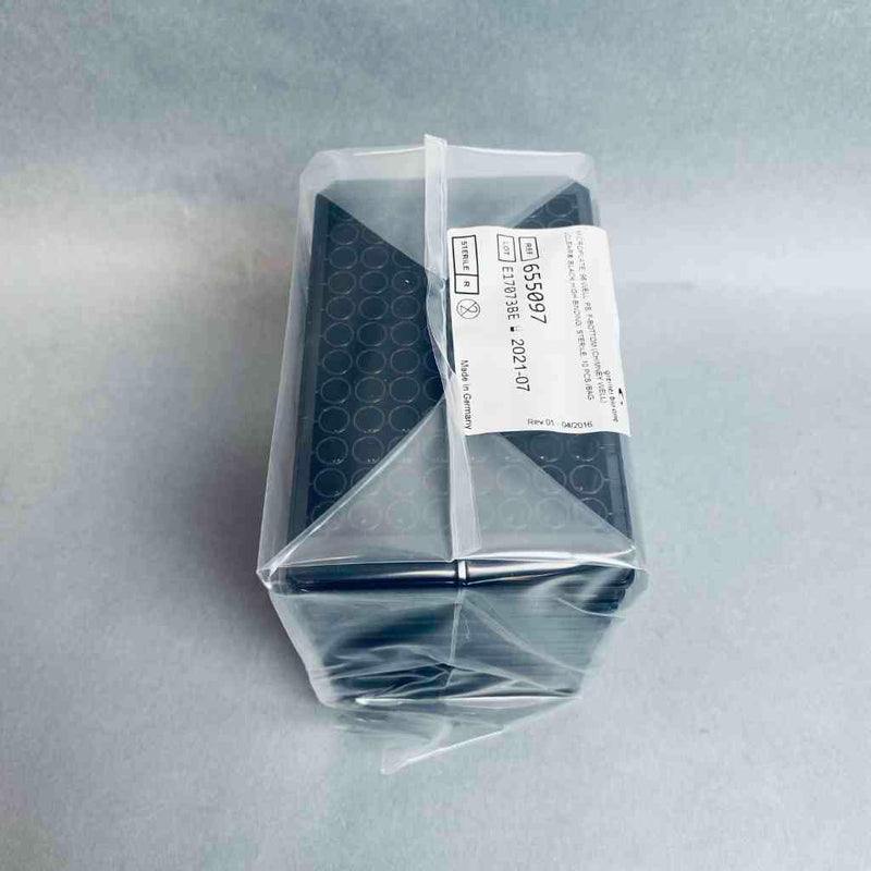 Greiner Bio-One Culture Microplate 96 Well Flat Bottom Sealed Case of 40 Plates