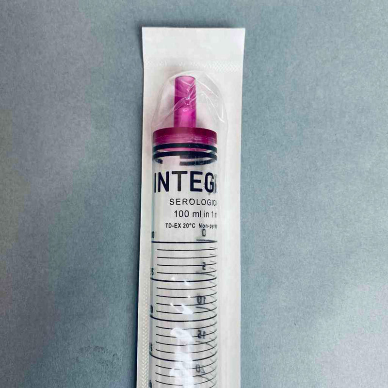 Integra Serological Pipet 100 ml Individually Wrapped Case of 100 Pipets