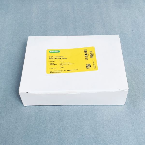 Bio-Rad 8-Cap Strip Domed for 0.2 ml Tubes for Total of 130 Strips