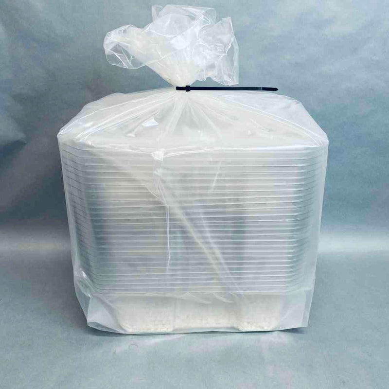 Innovive Mouse Cage Bottom prefilled with Alpha-Dri+ Bedding Case of 50 Bottoms