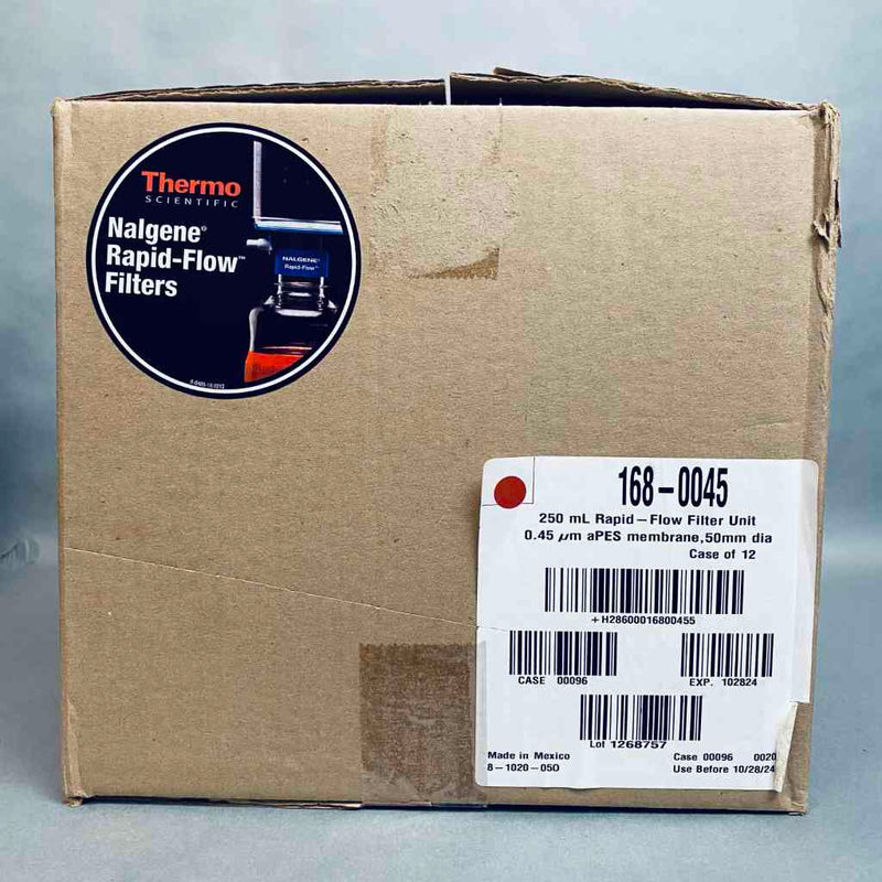 Thermo Scientific 168-0045 Rapid Flow Filter 250 ml Sterile 0.45 um