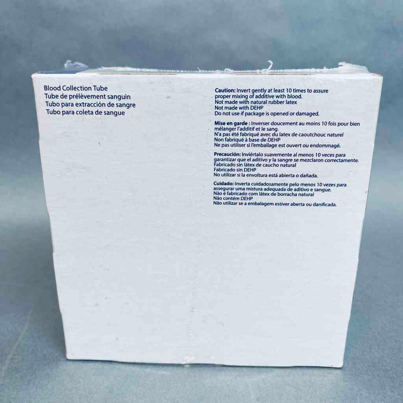 Covidien Monoject Blood Collection Tube 2 ml 10.25 mm x 50 mm 5 Packs of 100 Tubes Each