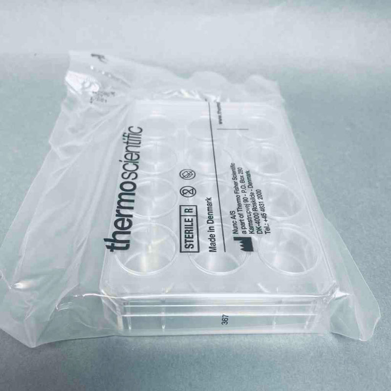 Thermo Scientific Nunc Multidish Non-Treated Sterile Microplate 12 Well Case of 75 Dishes