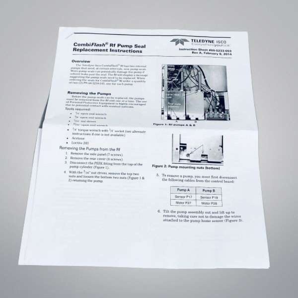 CombiFlash Pump Seal Replacement Kit