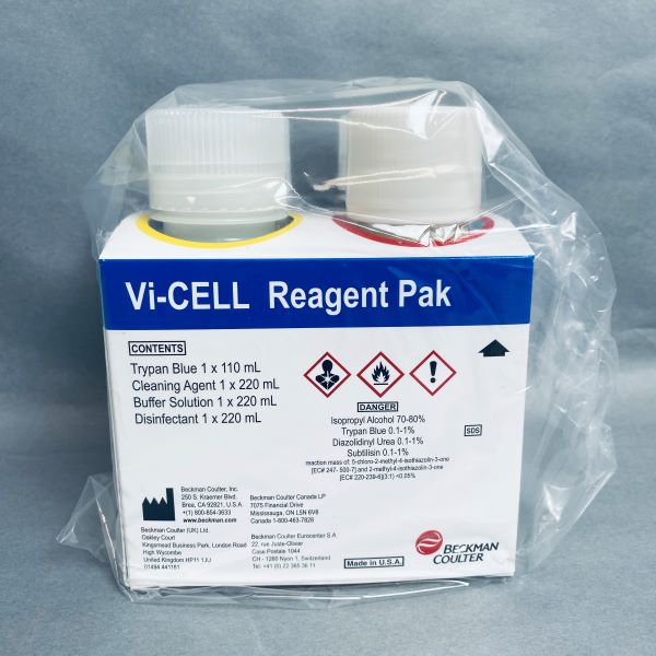 Beckman Coulter Vi-Cell Single Reagent Pack with 120 Sample Vials