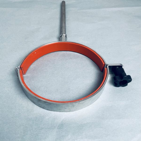 Chemglass Reactor Support Clamp 150 mm Diameter Stainless Steel