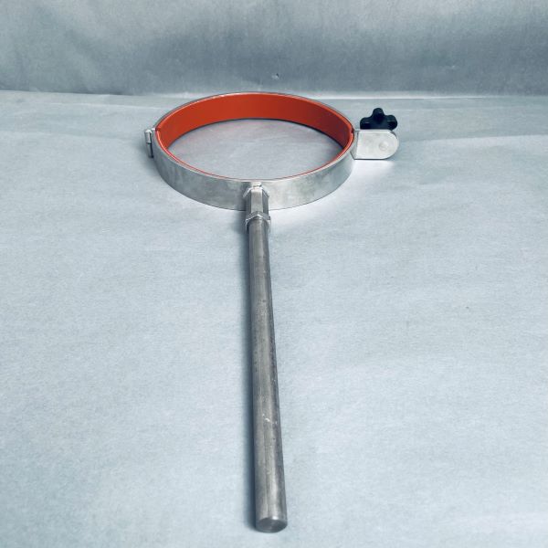 Chemglass Reactor Support Clamp 150 mm Diameter Stainless Steel