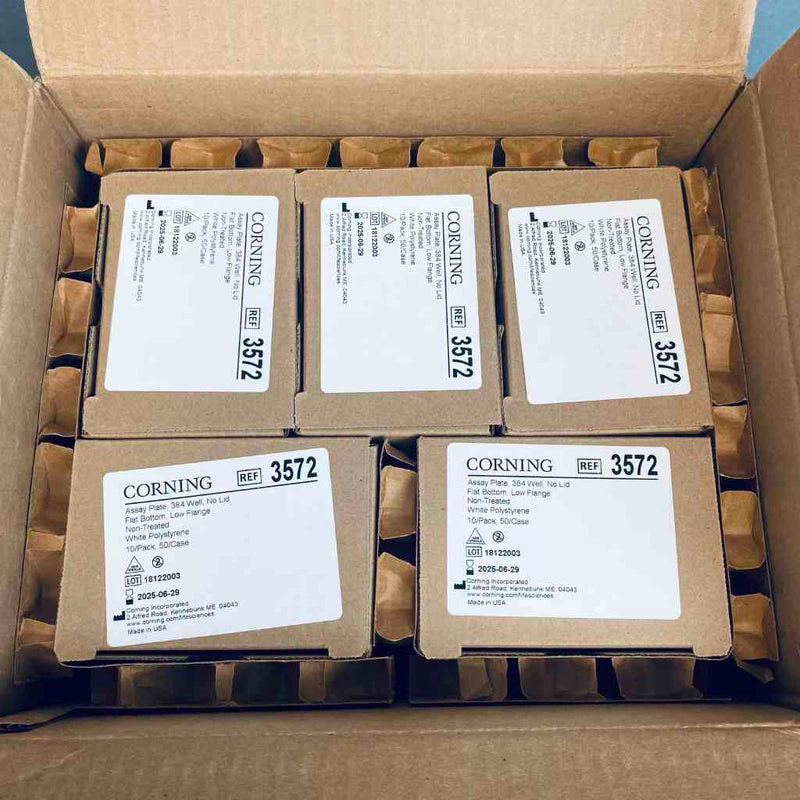 Corning Low Flange Microplate 384 Well Polystyrene Case of 50 Plates
