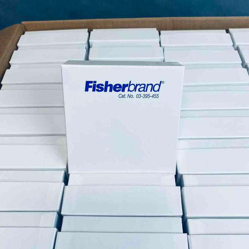 Fisherbrand Cryo Freezer Box 5 x 5 x 2 in. with Bottom Drain Holes and Tight Lid Case of 100 Boxes