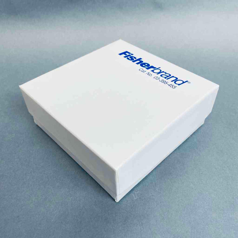Fisherbrand Cryo Freezer Box 5 x 5 x 2 in. with Bottom Drain Holes and Tight Lid Case of 100 Boxes