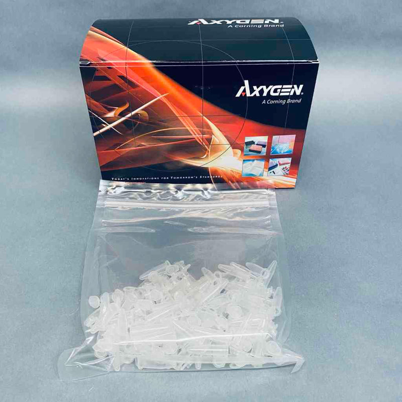 Axygen 管，带连接盖，0.6 毫升，Snaplock，500 个管
