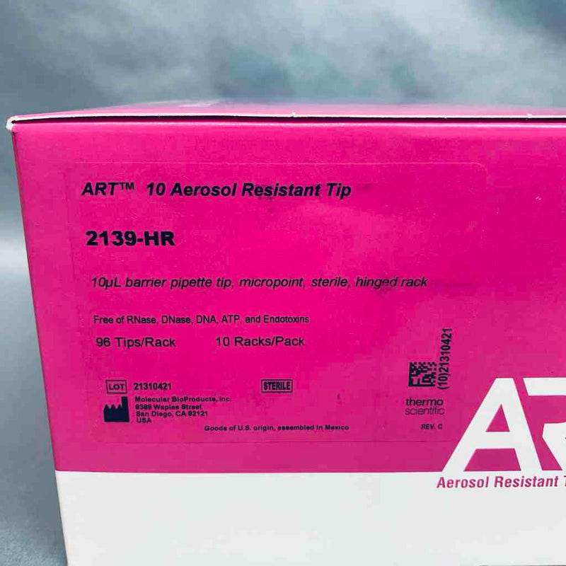 Molecular BioProducts Pipette Tip ART 10ul Sterile Pack of 10 Racks