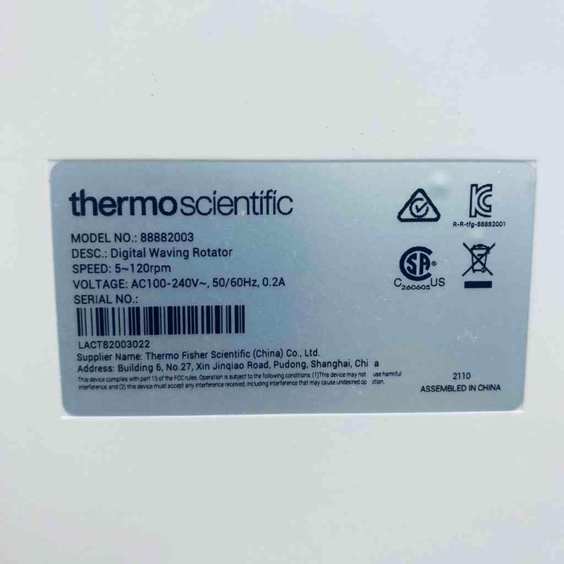 Thermo Scientific Digital Waving Rotator 5-120 rpm Range