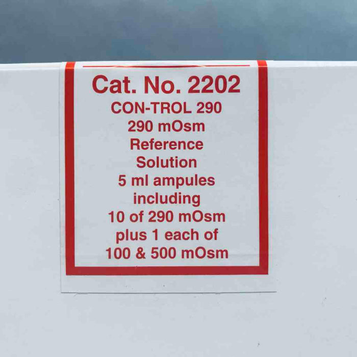 Precision Systems CON-TROL 290 mOsm Reference Solution 5 ml Ampules Pack of 12