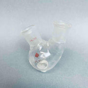 Ace Glass 2-Neck Round Bottom Flask 25 ml 14/20 Joints Angled Jointed Glassware Ace Glass