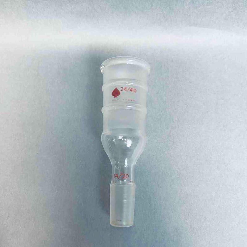 Ace Glass Connecting Adapter 24/40 Outer 14/20 Inner Joint Lot of 5 Adapters Jointed Glassware Ace Glass