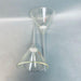 Ace Glass Filter Funnel Por D 20 mm 10-20 u Fritted Disc Lot of 2 Funnels Funnels Ace Glass