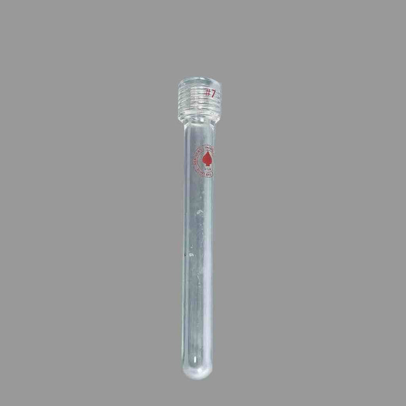 Ace Glass Heavy Wall Pressure Vessel 4 ml 13 mm OD 102 mm Length #7 Glassware Ace Glass