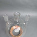Ace Glass Round Bottom Flask 3 Neck 3000 ml with 34/45 and 24/40 Joints Glassware Ace Glass
