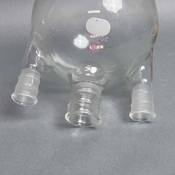 Ace Glass Round Bottom Flask 3 Neck 3000 ml with 34/45 and 24/40 Joints Glassware Ace Glass