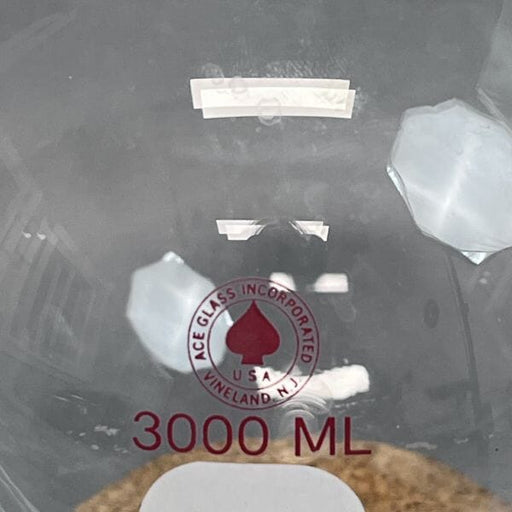 Ace Glass Round Bottom Flask Single Neck 3000 ml with 24/40 Joint Glassware Ace Glass