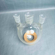 Ace Glass Round Bottom Flask Vertical 3-Neck 2000 ml 24/40 SN 34/45 CN Glassware Ace Glass