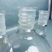 Ace Glass Round Bottom Flask Vertical 3-Neck 2000 ml 24/40 SN 34/45 CN Glassware Ace Glass