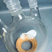 Ace Glass Round Bottom Flask Vertical 3-Neck 2000 ml 24/40 SN 34/45 CN Glassware Ace Glass