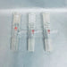 Ace Glass Vacuum Inlet Distilling Adapter 24/40 Lot of 3 Adapters Jointed Glassware Ace Glass