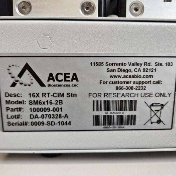 ACEA Analyzer and E-Plate Station Lab Equipment: Other Lab Equipment Acea