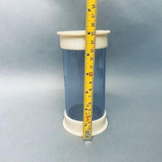 Acrylic Chromatography Bubble Trap 3 in. x 6 in. with Sanitary Fittings Chromatography Systems Millipore