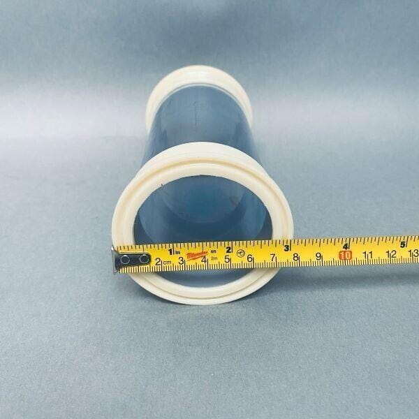 Acrylic Chromatography Bubble Trap 3 in. x 6 in. with Sanitary Fittings Chromatography Systems Millipore