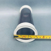 Acrylic Chromatography Bubble Trap 3 in. x 8 in. with Sanitary Fittings Chromatography Systems Millipore