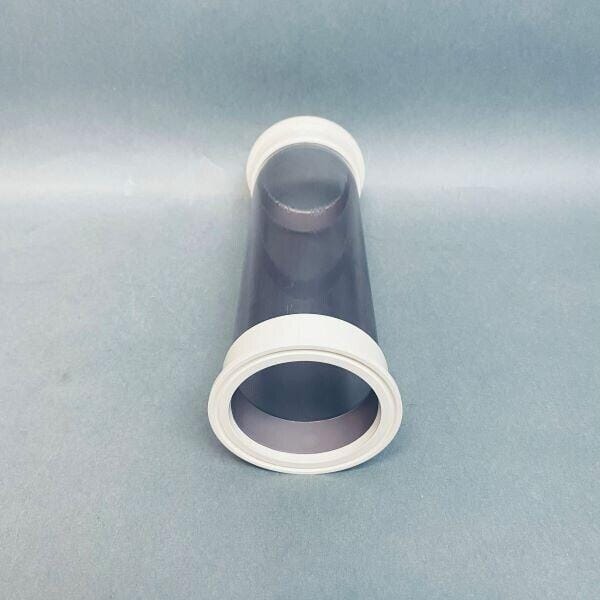 Acrylic Chromatography Bubble Trap 3 in. x 8 in. with Sanitary Fittings Chromatography Systems Millipore