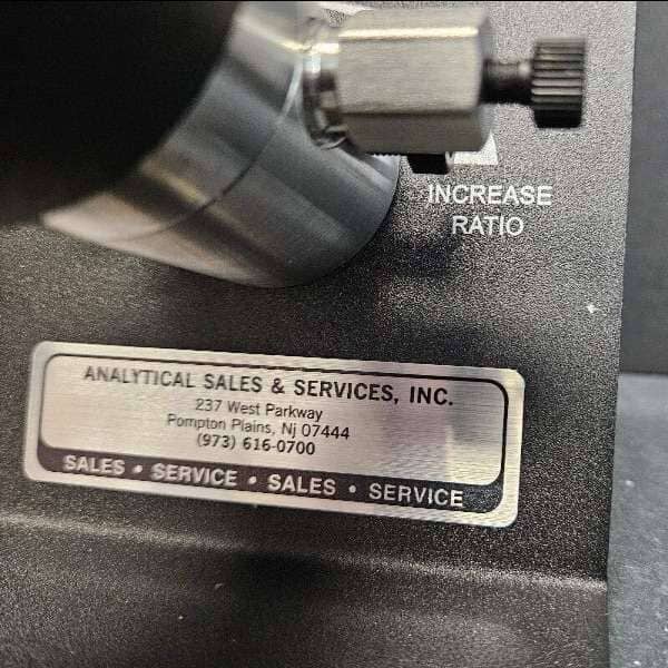 Adjustable Flow Splitter with 06 Resistor Post Column Ratio 1:1 to 20:1 Other Analytical Sales and Services