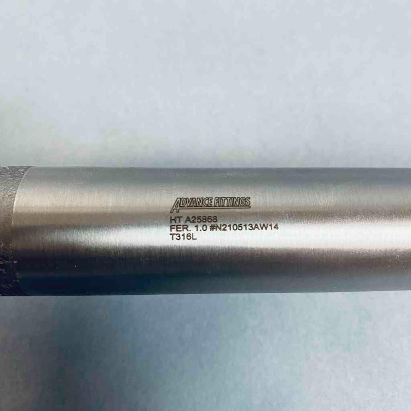 Advance Fittings Straight Vacuum Fitting T316L Stainless Steel Sanitary Fittings Other Healthcare, Lab & Dental Advance Fittings