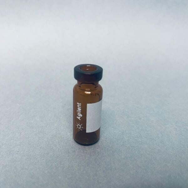 Agilent Amber Wide Crimp Top Vial 2 ml 12 x 32 mm Pack of 98 Vials Vials Agilent