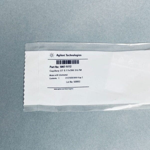 Agilent Capillary Stainless Steel 0.17 x 280 mm SV/M LC/MS/GC Agilent