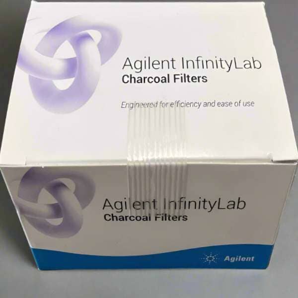Agilent Charcoal Filter 68 g with Time Strip Sealed Box LC/MS/GC Agilent